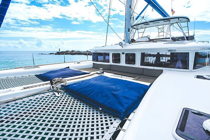 3 Hours Exclusive 45' Lagoon Catamaran Experience - Stop 1: Puerto Aventuras Lagoon Time, Snacks, and Possible Sea-Life Encounters