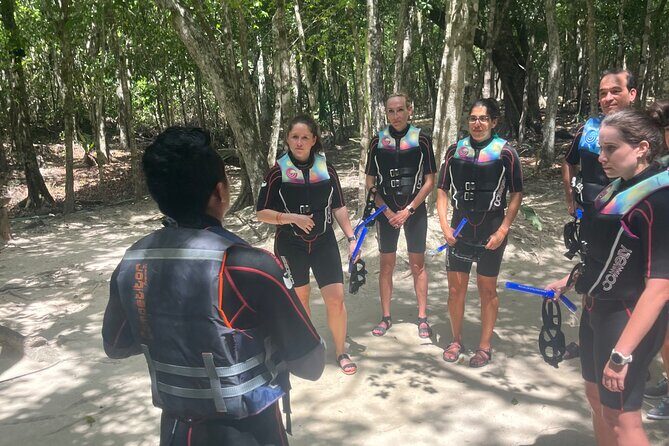 3 in 1 Experience in Tulum - Stop 3: Cenote Cristal & Escondido and Medicinal-Water Swimming