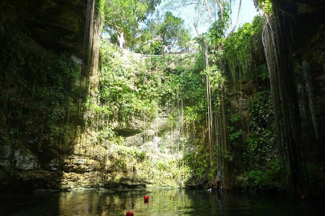 4x1 Explore TULUM Coba, Cenote and Mas, with transportation + Lunch. - Cenote Kuxtal: transparent water and a short reset from ruins