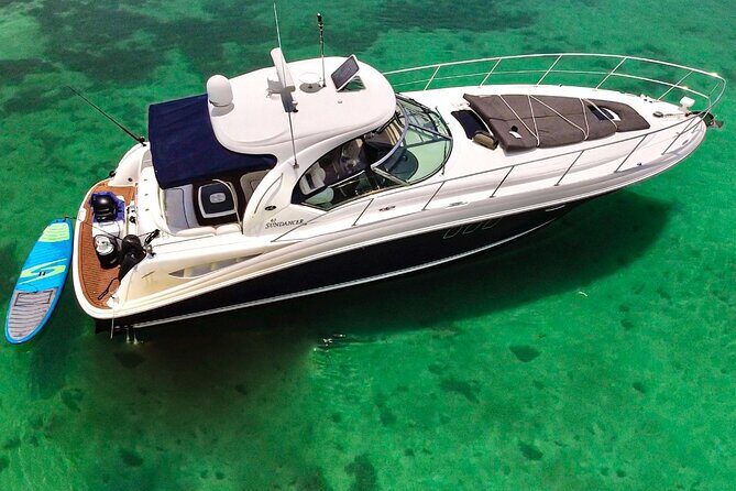 5H Private Lux 40' Yacht All Inclusive - Tulum & Playa del Carmen - Why This Private Lux Yacht Day Works So Well in Tulum Area
