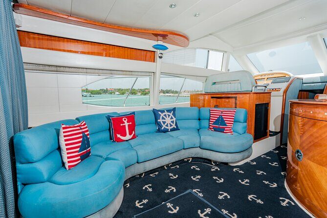 8-Hour Private 50' Azimut 2-Stop Tour to Cozumel Beach w/Food, Drinks & Snorkel - Crew energy: the difference between good service and memorable service