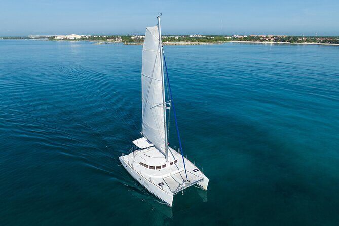 8H 38' Catamaran All-Incl. to Cozumel in Tulum & Playa del Carmen - Paamul Bay Stop: Calm Water, Snorkel Time, and Actual Beach Access