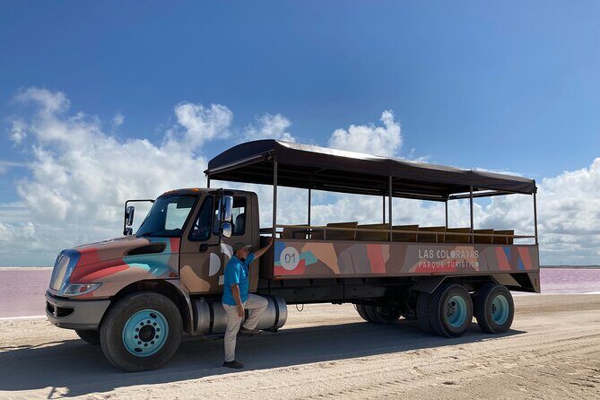 Admission Ticket to Safari in the Pink Lagoons of Las Coloradas - The all-terrain ride into Las Coloradas