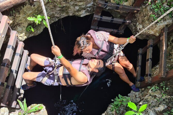 Adventure in a Private Mayan Community - Hanging Bridge Challenge: A Quick Adrenaline Spike
