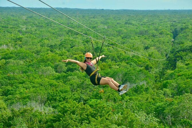 Adventure with ATV Rides, Zip Lines and Cenote at Tulum Jungle - Cenote caves and rappel: cool, physical, and unforgettable