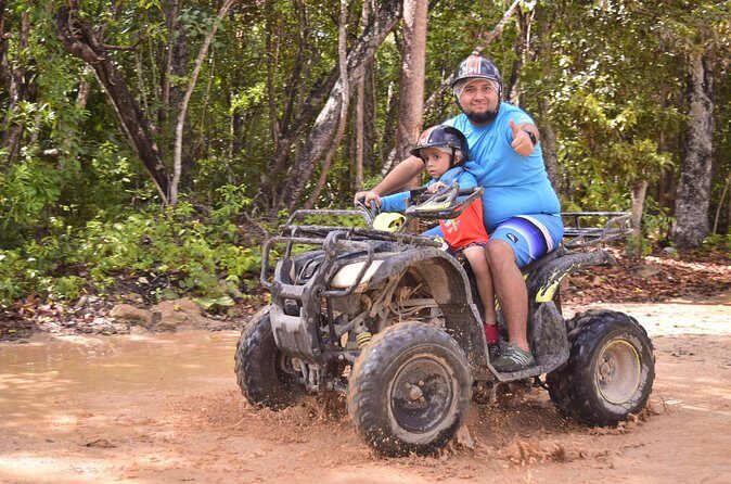 Adventure with ATV Rides, Zip Lines and Cenote at Tulum Jungle - Lunch, water, and pacing: how they help you finish strong