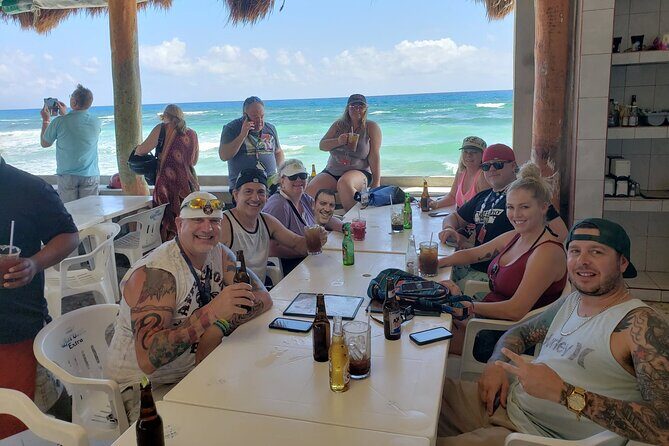Amazing Cozumel Island Bar Tour - El Pez Leon cantina: botanitas snack rounds that feel local