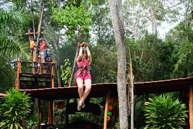 ATV Adventure with Ziplines & Cenote From Playa del Carmen - Cenote swim (about 1 hour): what to expect in the water