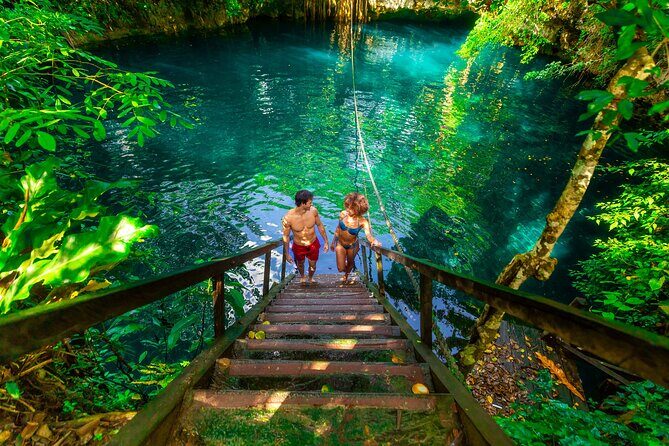 ATV, Zipline and Cenote at Extreme Adventuring with Tulum Pickup - Stop 1: La Ruta de los Cenotes and the Jungle ATV Ride