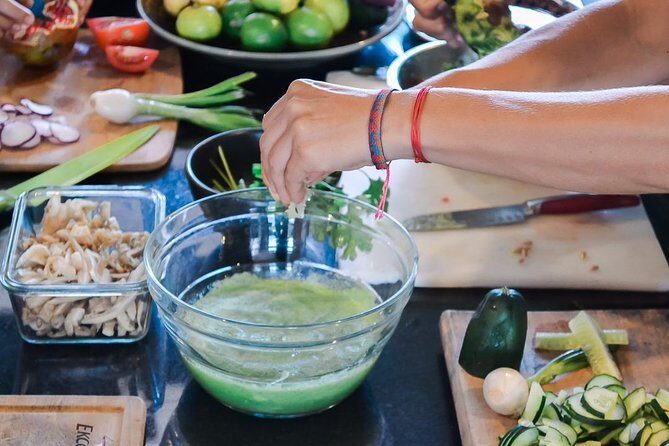 Authentic Mexican Cooking Class in Playa del Carmen - Isa’s kitchen routine: salsas, guacamole (two types), tortillas, and aqua fresca