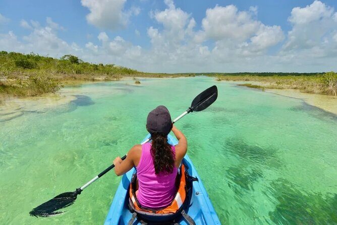 Bacalar Lagoon! Kayaks & Cenote Azul From Playa Del Carmen - Cenote Azul Swim: What You’ll Do and How to Prep