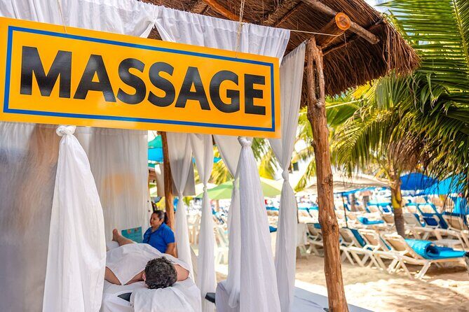 Best Beach Massage Cozumel - San Francisco Beach Club: your starting line for a Cozumel beach massage