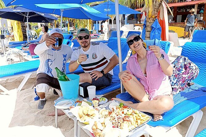 Best Cozumel Beach Day Pass + Food + Drinks San Francisco Beach - San Francisco Beach Club: the easy Cozumel beach setup
