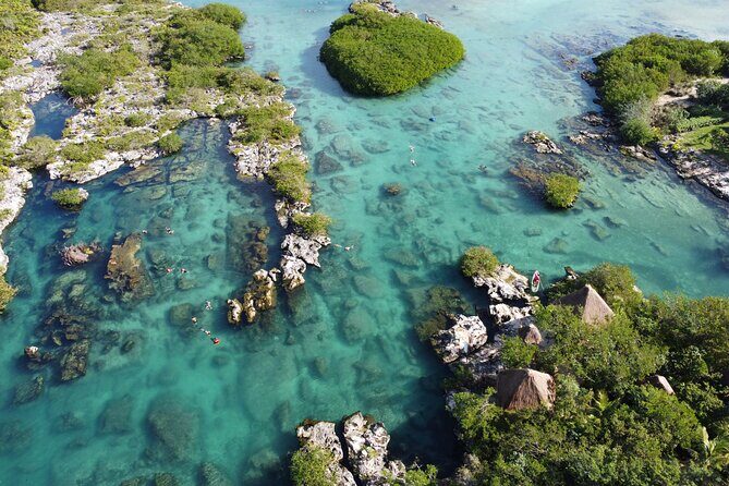 Best in Class: Private Snorkeling Xpedition - Cenote Nicte-ha: open water, jump-in energy, and that visual effect