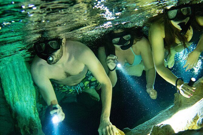 Best in Class: Private Snorkeling Xpedition - Yal-ku Lagoon: reef snorkeling and a color show