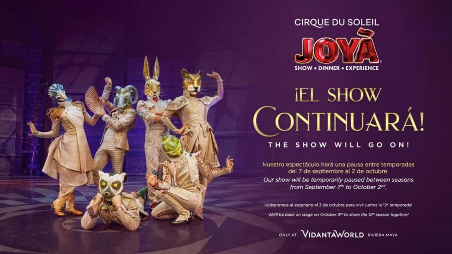 Cancún: Cirque du Soleil JOYÀ Ticket - Entering Vidanta Riviera Maya’s JOYÀ Theater