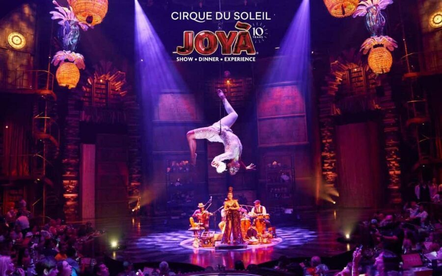 Cancún: Cirque du Soleil JOYÀ Ticket - Choosing Your Seat and Dining Package (Show Only vs. VIP)