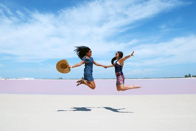 Cancun tour Las Coloradas Pink Lagoon + Rio Lagartos Tour - Las Coloradas Pink Lagoon: Timing, Color, and Footwear
