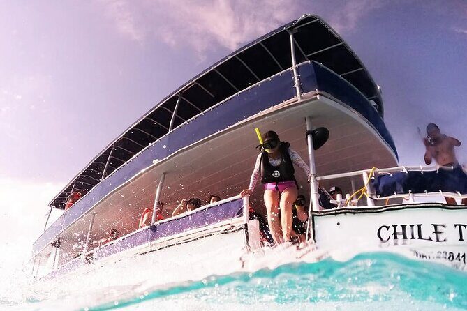 Catamaran Excursion + Open bar + Snorkeling at El Cielo - Price and value: the $34 rate and the extra GST fee
