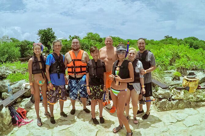 Cenote; Snorkeling and Photos with Colorful Fish - Yal-Ku Lagoon: a natural aquarium in Akumal