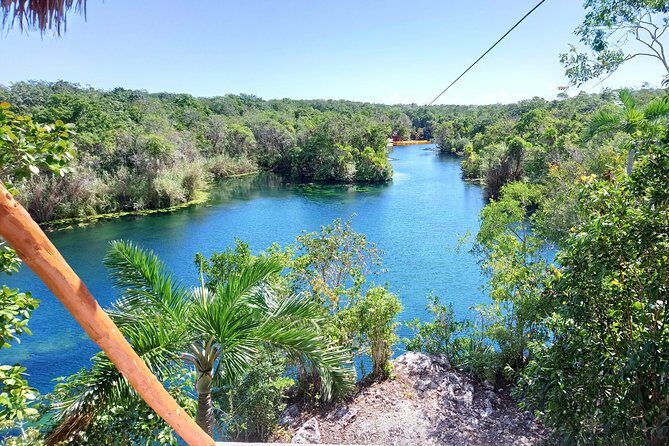 Cenote Tankah 4 Cenotes & Zip-Line Mayan Adventure - Parque Tankah: a jungle park with a Mayan vibe
