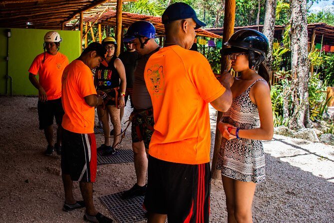 Cenote, Zipline & ATV Shared Combo 3x1 from Playa del Carmen & Cancun - Cenote swimming: fresh water break and sun conditions