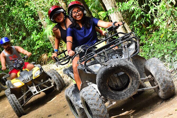 Cenote, Zipline & ATV Shared Combo 3x1 from Playa del Carmen & Cancun - Getting there: pickup in Playa del Carmen and Cancun, plus meeting points in Tulum