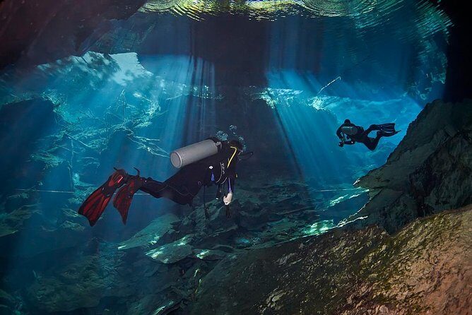 Cenotes diving - Ponderosa (Jardín del Edén): The Mossy Natural Swimming Pool