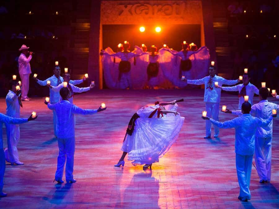 Check out the Night Show at Xcaret Park - Key Things You’ll Notice at Xcaret at Night