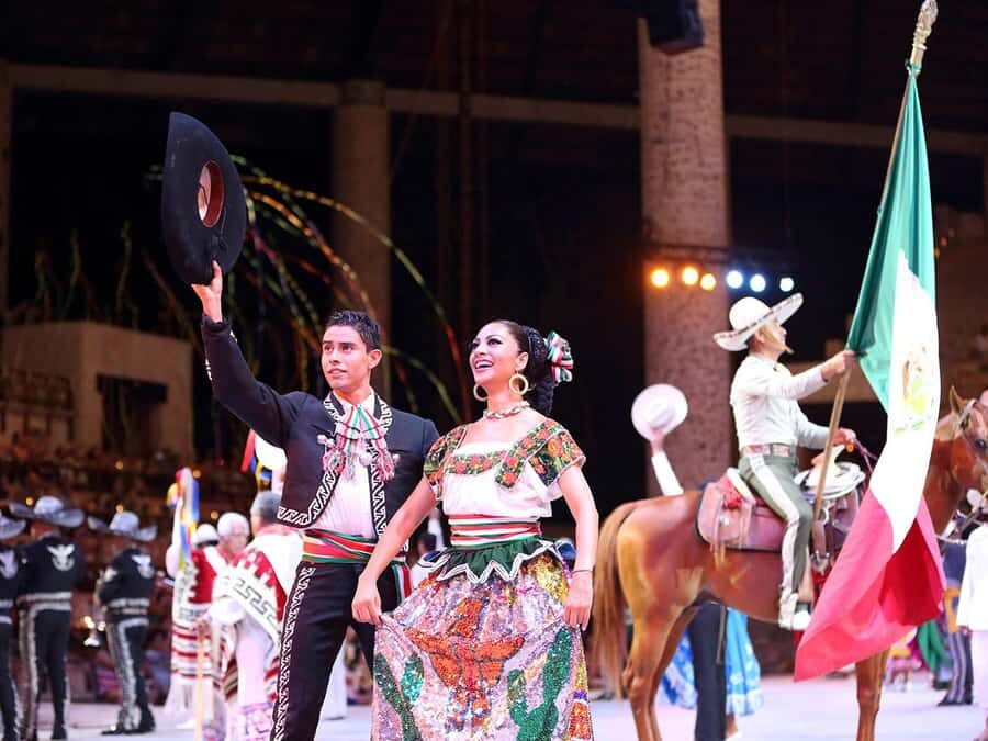 Check out the Night Show at Xcaret Park - Mexico Espectacular Is a Big Stage Event With Real Cultural Pride