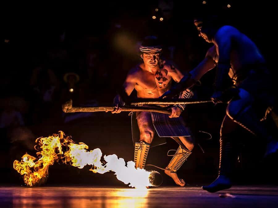 Check out the Night Show at Xcaret Park - Included Performances and Little Moments Around the Park
