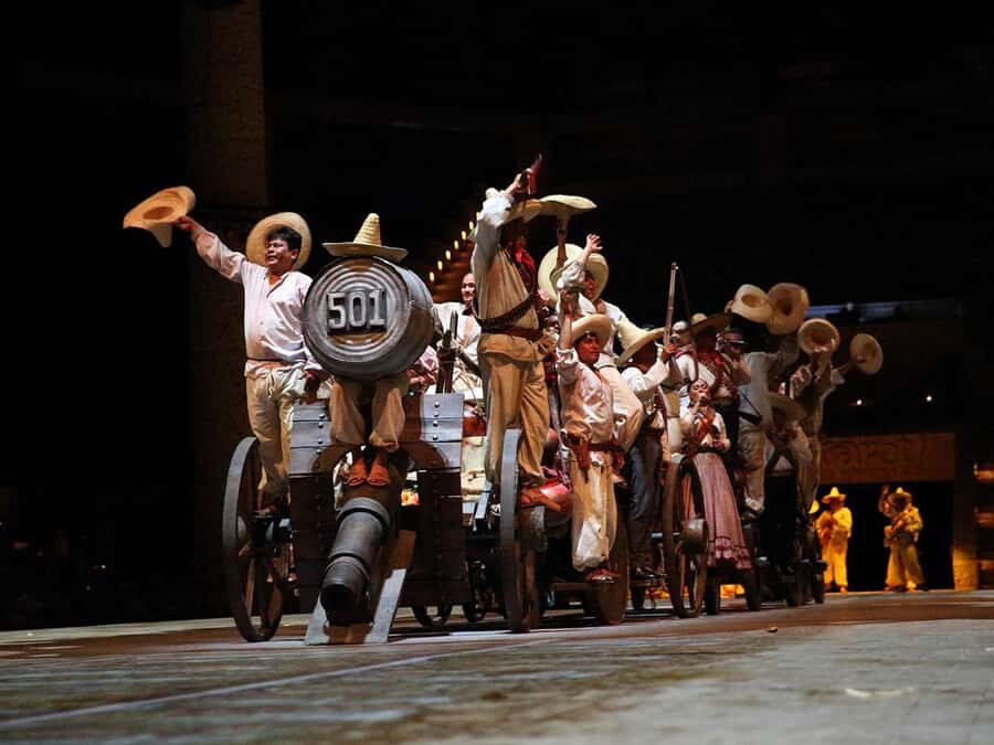 Check out the Night Show at Xcaret Park - The Show Itself: Mexico Espectacular in Plain English