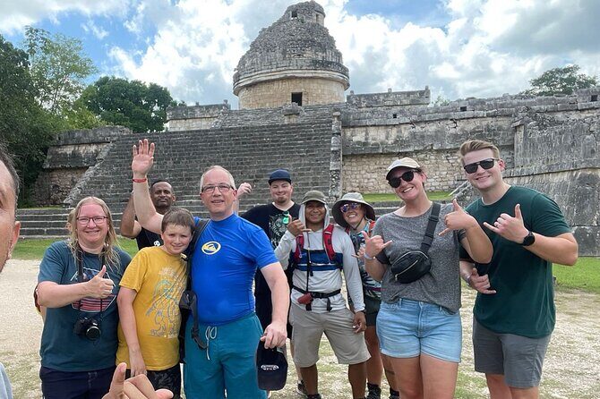 Chichen itza, Cenote Ik kil and Coba Reduced Group - Coba ruins: more space, more walking, and optional extras you’ll pay for