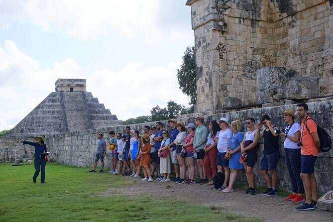 Chichen Itza Deluxe, 2 Cenotes tour From Playa del Carmen - Cenote Hubiku: limestone beams, cooler water, and a calmer swim