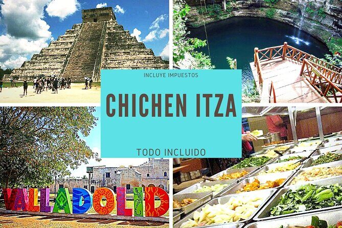 Chichén Itzá Kukulkan & Swim in Two Cenotes - Real Mayab buffet lunch: filling, included, and realistically limited