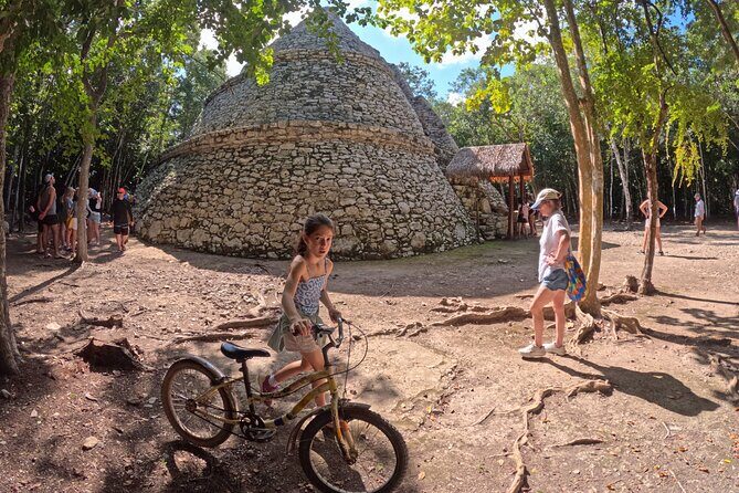 Coba & Tulum Ruins Day Trip from Cancun or Riviera Maya - Climbing Nohoch Mul for panoramic Yucatan views