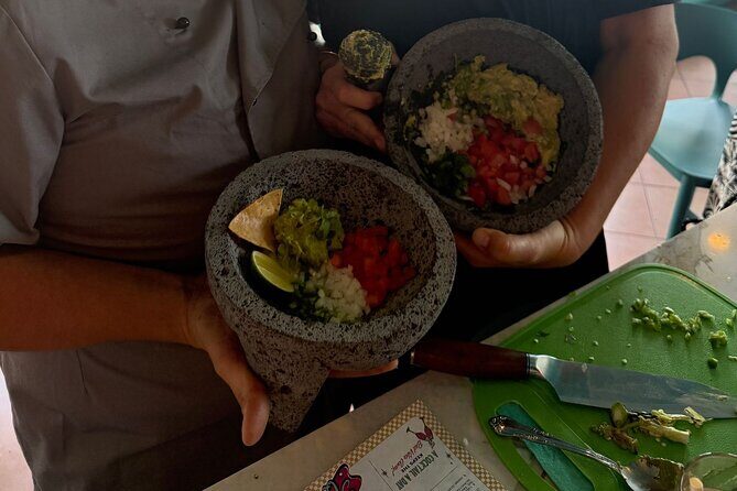 Cocktail Making in Cozumel Mexico - Waterfront kitchen party with a Margarita and Guac payoff