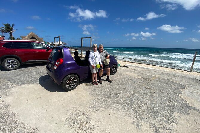 Cozumel Buggy Island Adventure Punta Sur Park &Scenic Island Tour - Playa Chen Rio: a short beach break with rock-formed natural pools