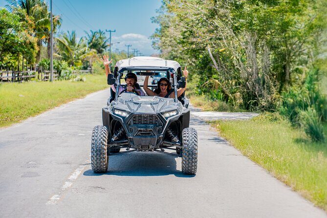 Cozumel: Buggy Off-Road Tour, KUZÁ Beach Park, Buffet & Open Bar - Back to KUZÁ: beach time, eco-trails, and live entertainment