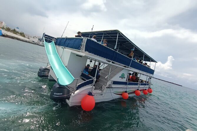 Cozumel Catamaran Tour: Snorkel at Top Reefs & Open Bar - Columbia Reef: Coral Snorkeling with Included Gear and Guidance