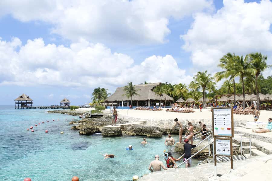 Cozumel: Chankanaab Park Admission+ Snorkel+ Welcome drink - Snorkeling Setup and the Reef Barrier You’ll See