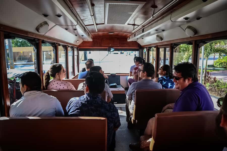 Cozumel: City Trolley Tour - Comfort checklist: what to bring for Cozumel trolley heat