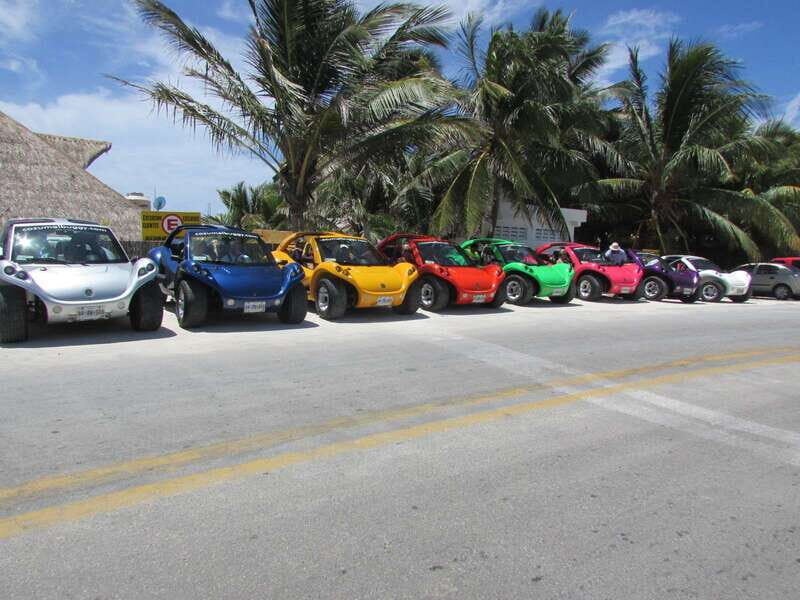 Cozumel: Historical Driving Tour by VW Buggy with Snorkeling - Meeting Royal Village under the giant Hard Rock Cafe Guitar