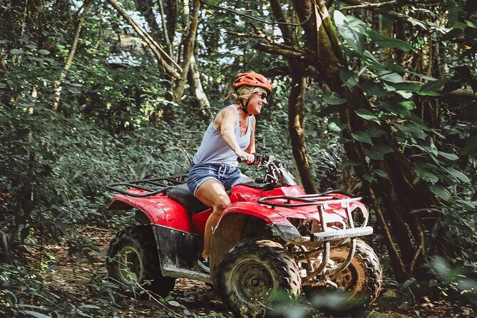 Cozumel Jungle ATV Adventure and Unlimited Beach Break - ATV + beach break in one tight Cozumel day