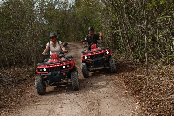 Cozumel Jungle ATV Tour Adventure and Caverns with transfer - El Cedralito: Tequila Tasting That Can Run the Show