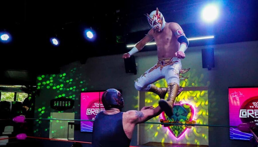 Cozumel: Mexican Wrestling Show with Tacos & Margaritas! - The Lunch at Barriecito: Tacos de Guisado and Margaritas