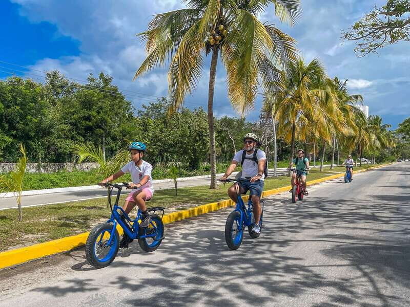 Cozumel: North Shore E-Bike Adventure & Beach Break - The secret lookout: Caribbean + Riviera Maya, with skyline views