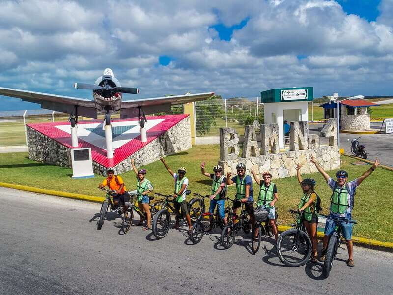 Cozumel: North Shore E-Bike Adventure & Beach Break - WWII planes, mangroves, and the first big wow