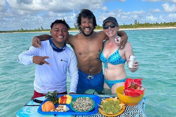 Cozumel Private 4-hour Boat Tour to El Cielo with Snorkeling - Palancar Reef + the Colombia shallows: your first snorkel session