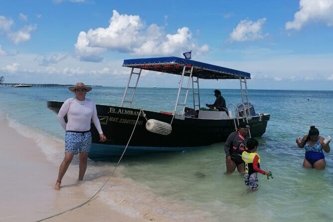 Cozumel Private 4-Hour Boat Tour to Passion Island - Isla Pasion time: how this beach feels calmer than the beach-club scene